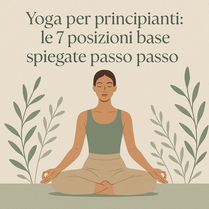Yoga per principianti: le 7 posizioni base spiegate passo passo