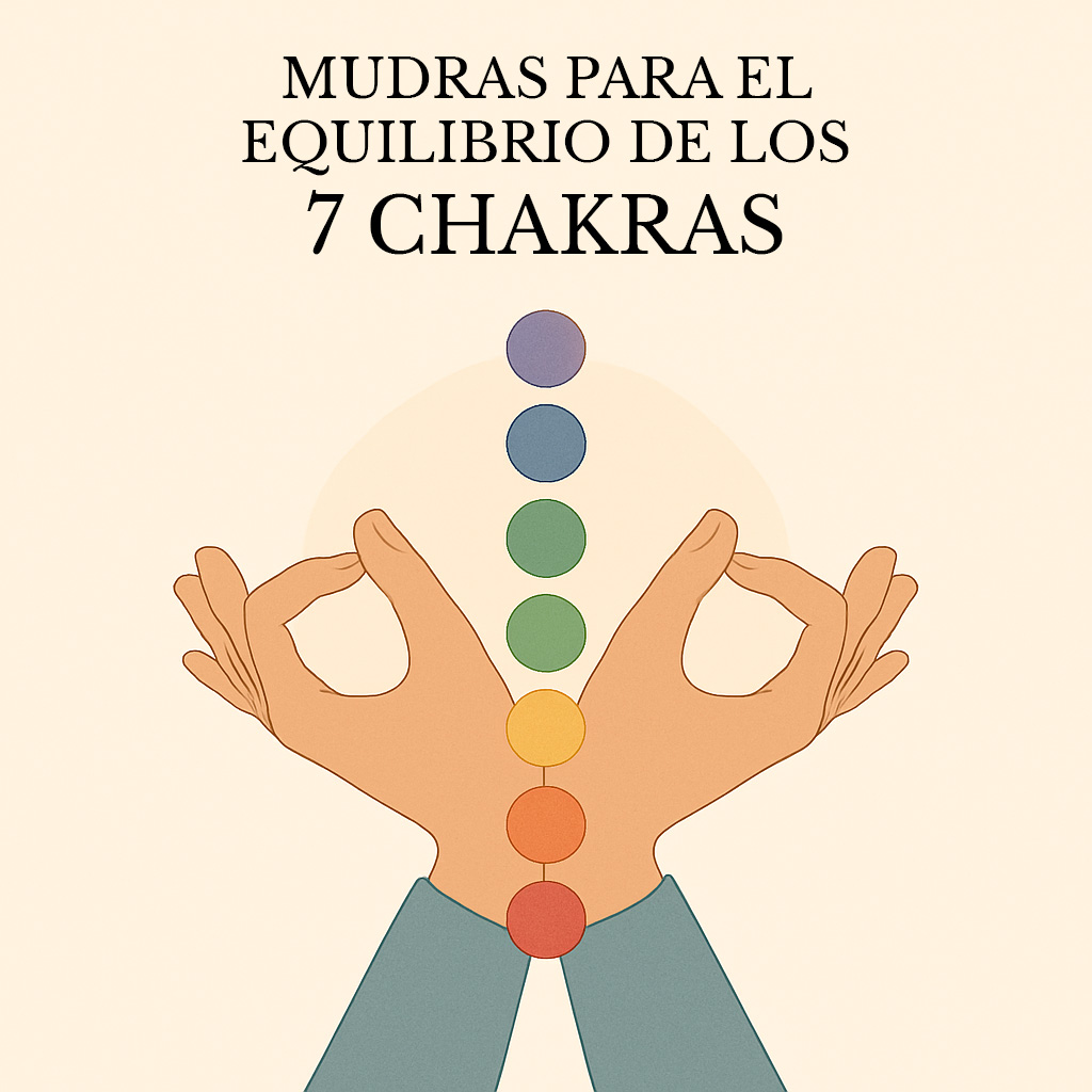 Mudra para equilibrar los chakras: un gesto para cada centro energético